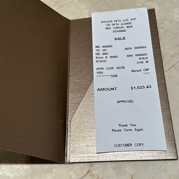 BVLGARI Serpenti Forever Continental wallet carnelian coral nappa leather $1000 - Picture 11 of 12